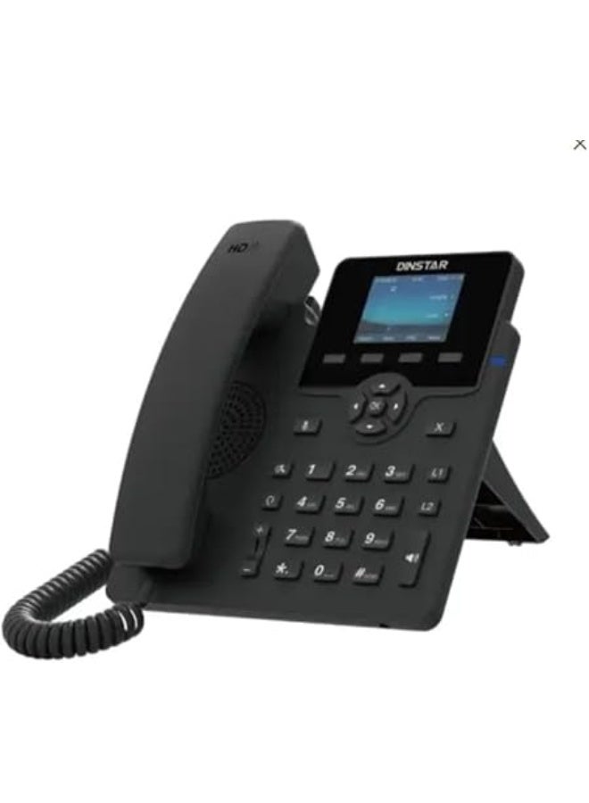 DINSTAR C62UP Color Screen IP Phone with POE & Without Adapter